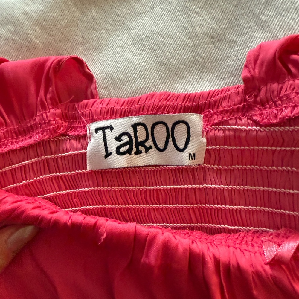 Taroo Pink Smocked romper